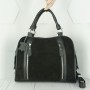 Кожаная женская сумка №222 черный