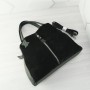 Кожаная женская сумка №225 черный