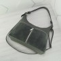 Кожаная женская сумка №235 серый
